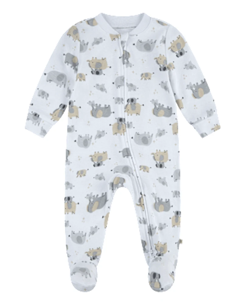 Baby Huggies Elephant Footed Coverall