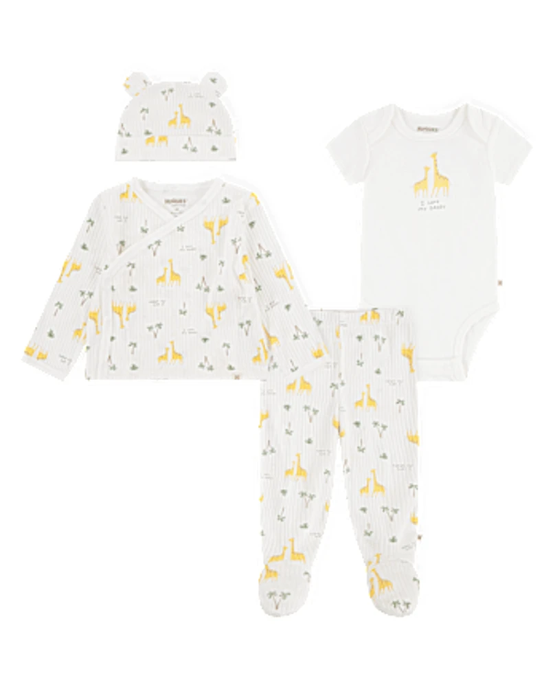 Baby Huggies Giraffe 4-Piece Take Me Home Set