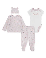 Baby Girls Huggies Butterfly 4-Piece Take Me Home Set