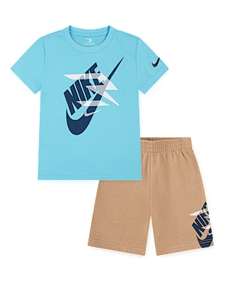 Boys Nike 3BRAND by Russell Wilson Graphic 2-Piece Outfit Set