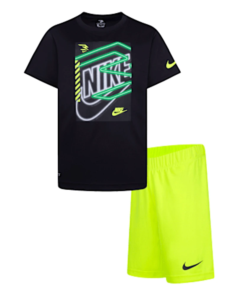 Boys Nike 3BRAND by Russell Wilson Graphic 2-Piece Outfit Set