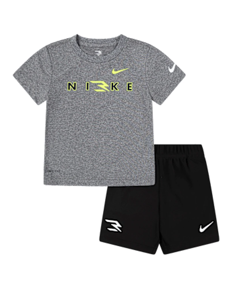 Toddler Boys Nike 3BRAND by Russell Wilson Graphic 2-Piece Outfit Set
