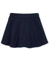 Toddler Girls Uniform French Terry Skort 2-Pack