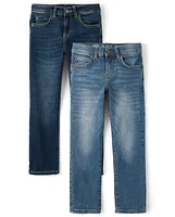 Boys Straight Jeans 2-Pack