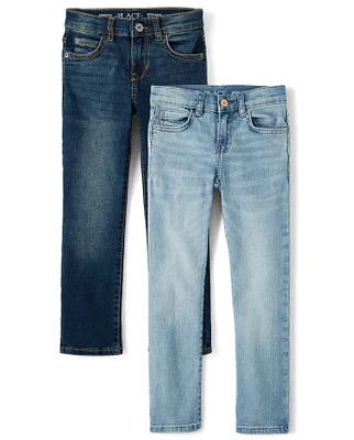 Boys Straight Jeans 2-Pack