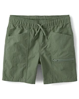 Boys Quick Dry Pool To Play Cargo Shorts -Pack