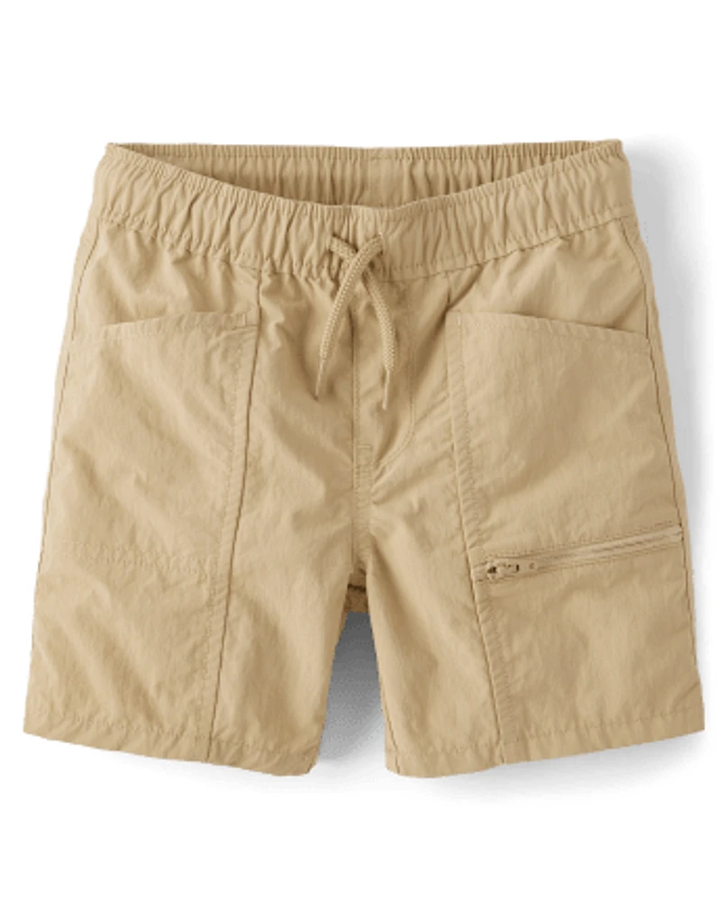 Boys Quick Dry Pool To Play Cargo Shorts -Pack