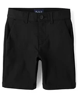 Boys Uniform Quick Dry Chino Shorts 3-Pack