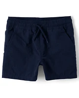 Baby And Toddler Boys Quick Dry Pull On Pool To Play Shorts 2-Pack