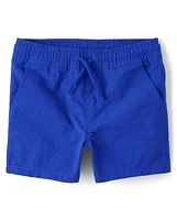 Baby And Toddler Boys Quick Dry Pull On Pool To Play Shorts 2-Pack