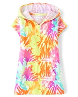 Girls Rainbow Tie Dye 2-Piece Swim Set