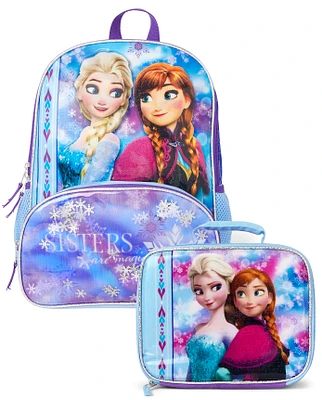 Toddler Girls Frozen Backpack 2-Piece Set