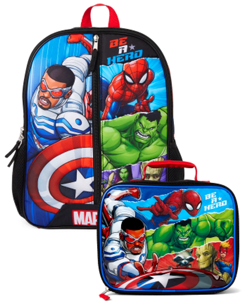 Boys Avengers Backpack 2-Piece Set