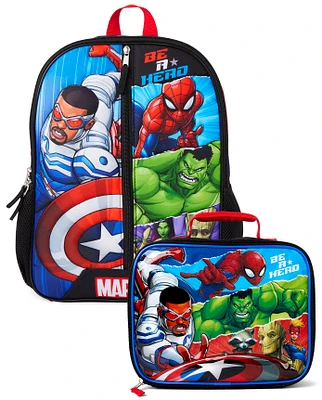 Boys Avengers Backpack 2-Piece Set