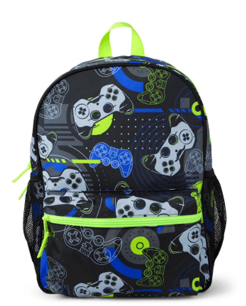 Boys Gamer Backpack 2-Piece Set