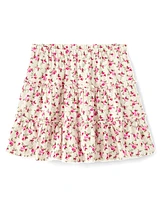 Girls Floral 2-Piece Outfit Set