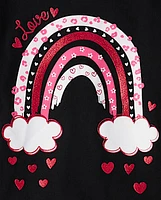 Girls Valentine's Day Graphic Tee 3-Pack