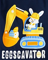 Baby And Toddler Boys Easter Graphic Tee 2-Pack