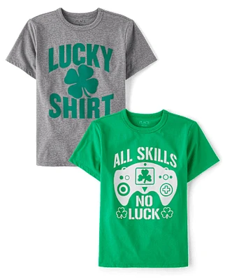 Boys St. Patrick's Day Graphic Tee 2-Pack