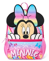 Toddler Girls Minnie Mouse Backpack 2-Piece Set