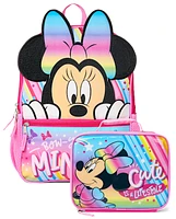 Toddler Girls Minnie Mouse Backpack 2-Piece Set