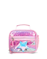 Girls Rainbow Sequin Shakey Star Backpack 2-Piece Set