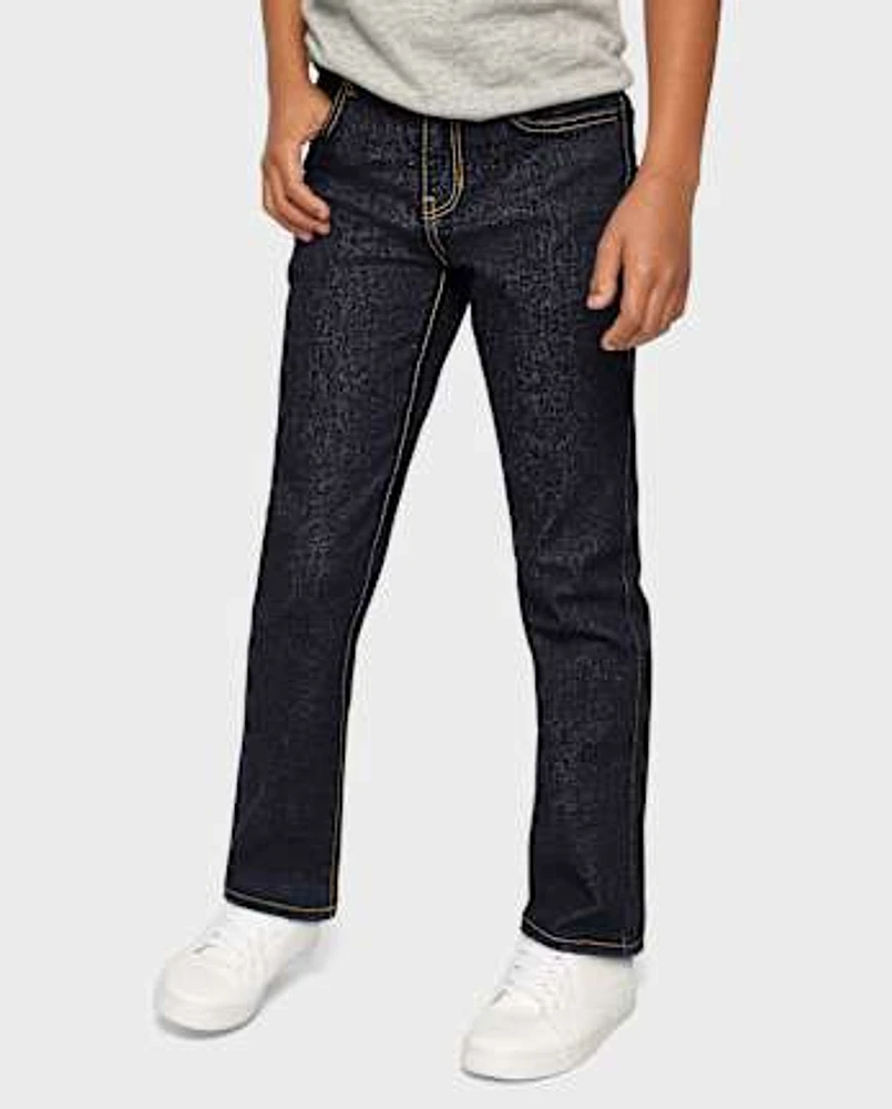 Lot de 4 jeans droits pour garçon