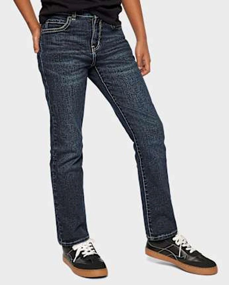 Lot de 4 jeans droits pour garçon