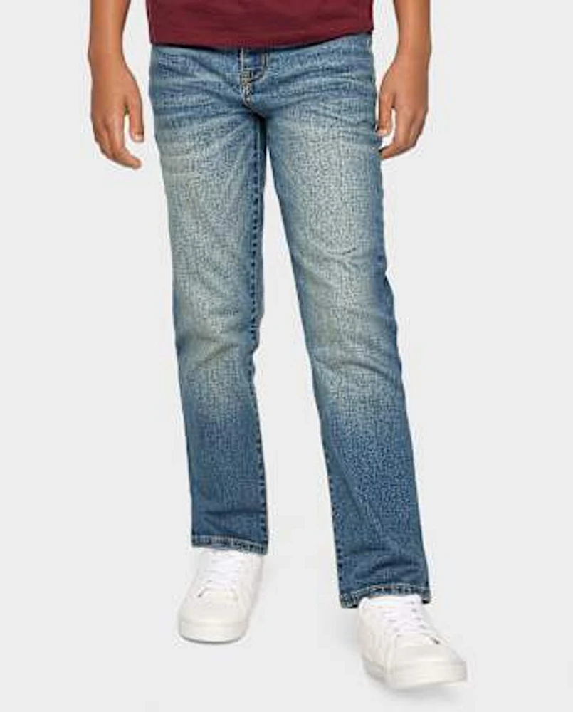Lot de 4 jeans droits pour garçon