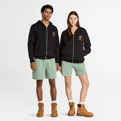 Print Stack Logo Full-Zip Hoodie