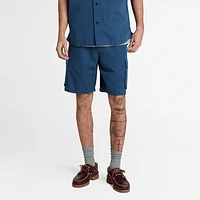 Men's Cotton Linen Utility Short