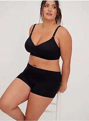 Black 360° Back Smoothing™ Lightly Lined Everyday Wire-Free Bra