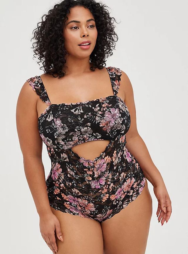 torrid strappy bodysuit