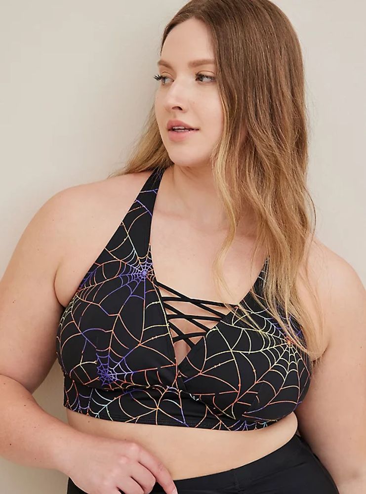 torrid black swim top