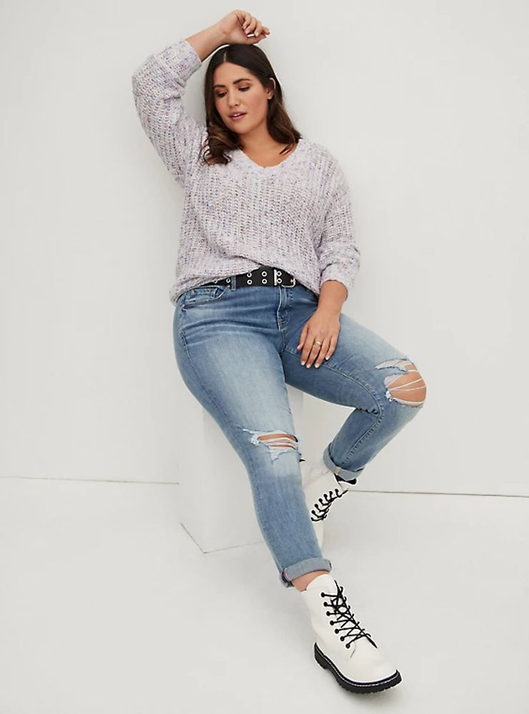 Pullover Sweater Multi Torrid 