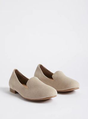 Plus - Knit Loafer Taupe (WW) Torrid