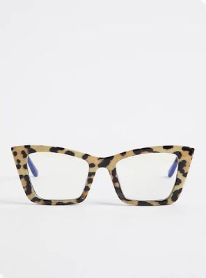 Plus Size - Blue Light Glasses - Leopard - Torrid