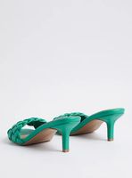 Plus - Slide Heel Sandal Green (WW) Torrid