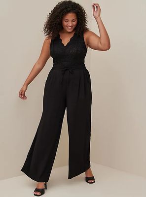 black jumpsuit torrid