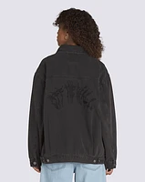 Graffiti Pitstop Denim Jacket