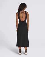 Sandra Checkerboard Slip Dress