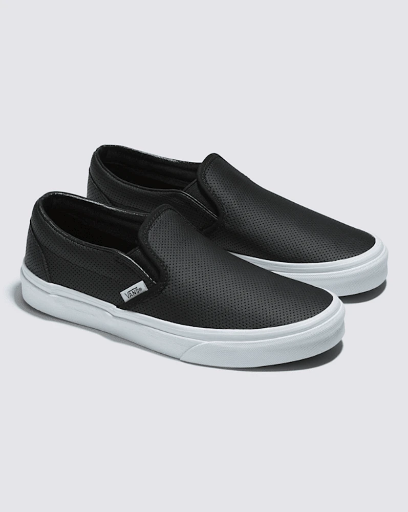 Classic Slip-On Perforated Leather Shoe