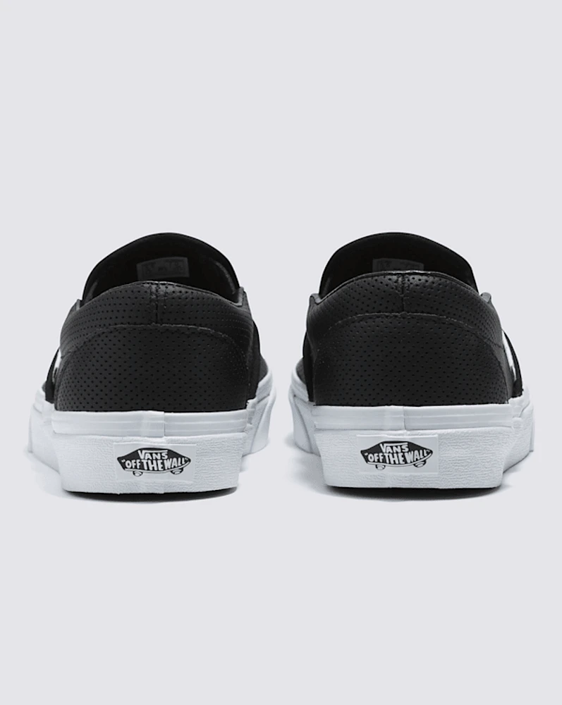 Classic Slip-On Perforated Leather Shoe