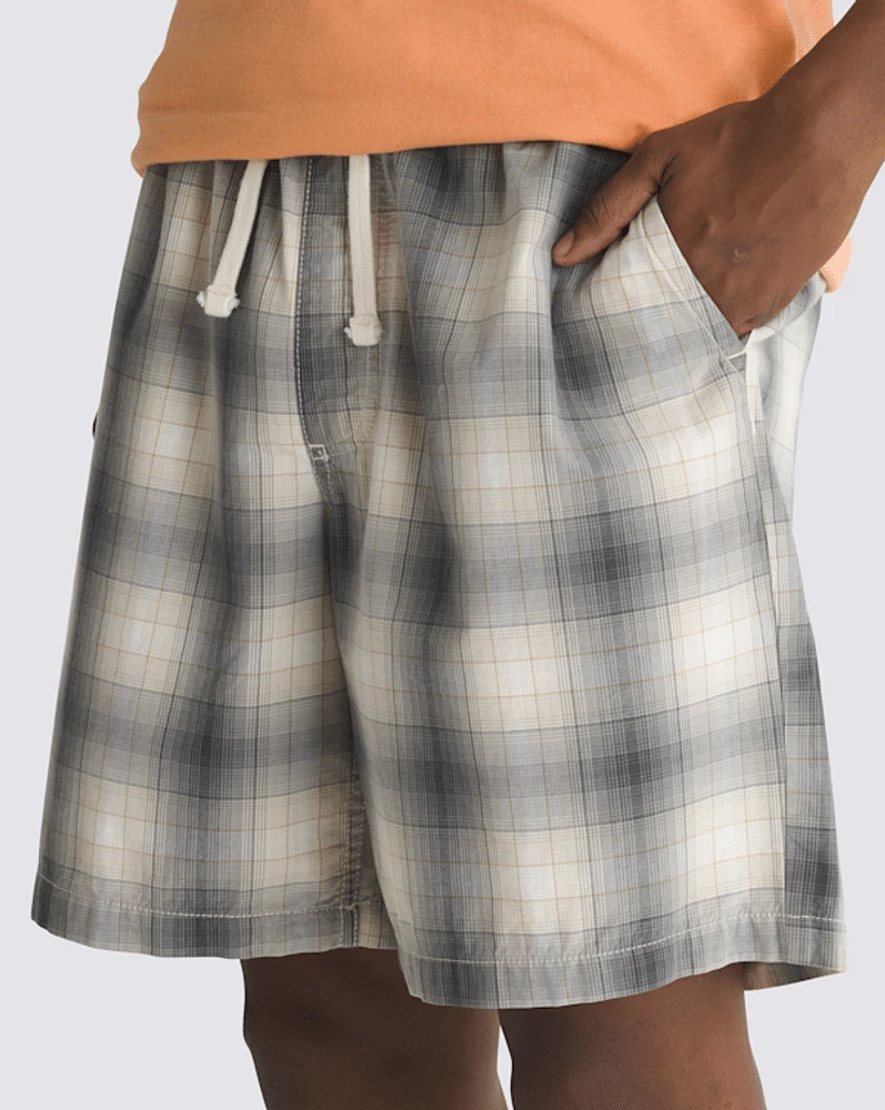 Range Plaid Loose 19'' Shorts