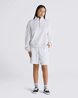 Elevated Double Knit Mock Neck Half Zip Pullover