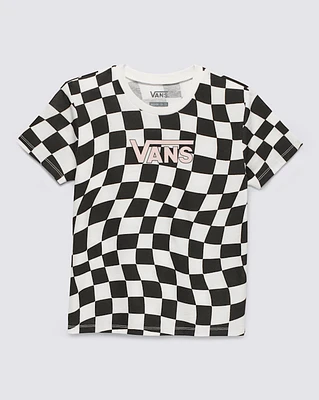 Kids Warped 66 Checkerboard Crew T-Shirt