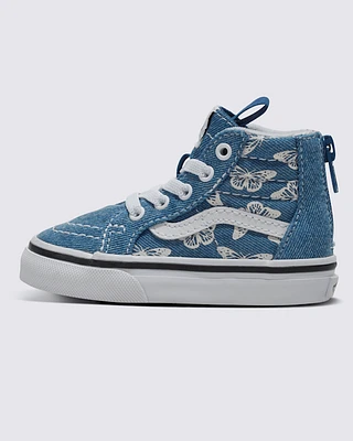 Toddler Sk8-Hi Zip Denim Shoe