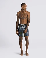 Primary Print Elastic 17'' Boardshorts