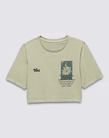 Night Bloom Crew Crop T-Shirt