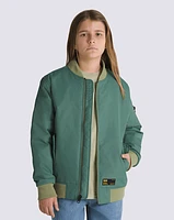 Kids Copley Satin Bomber Jacket